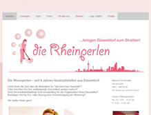 Tablet Screenshot of die-rheinperlen.de